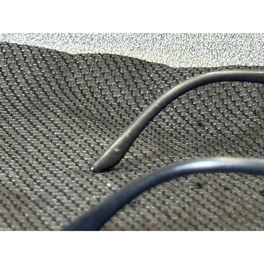Vintage Ray-Ban Unisex Gray Full Rim Rectangular Sunglasses Metal Frame Only